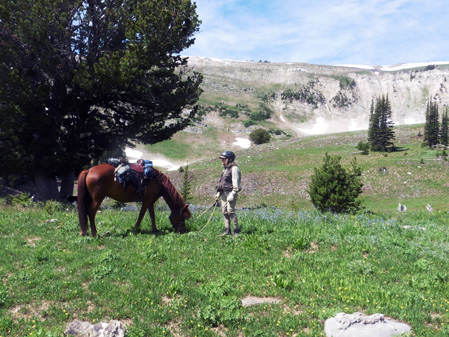 Alys and Tyra in the Wyoming Range